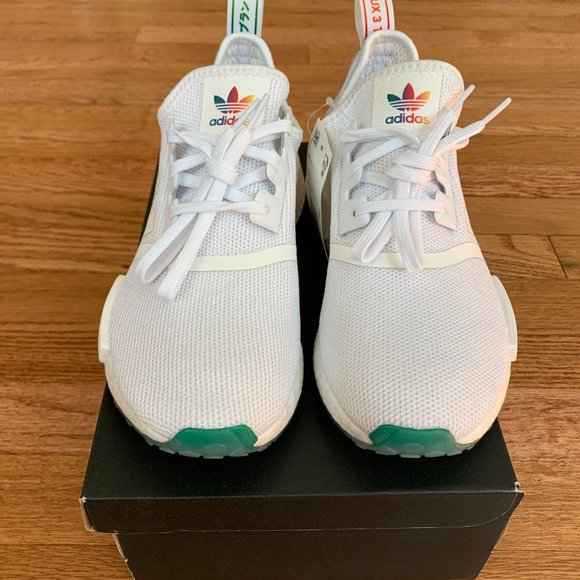 Adidas NMD R1 Cloud White Womens Shoes - Picture 4 of 8